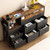 SunnyFurn TV Stand Dresser for Bedroom, LED Dresser Fits Up to 60 Inch TV