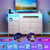 Festisoul TV Stand Dresser for Bedroom, LED Dresser Fits Up to 60 Inch TV