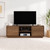 RYWI11OUSE 54" Mid Century TV Stand with 2 Doors and Shelf
