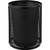 Global Industrial 36 Gallon Outdoor Commercial Trash Can with Dome Lid, Plastic Liner and Anchor Kit Included, 23-1/2" Diameter x 40" H, Powder Coated Steel, Unassembled, Black