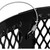 Global Industrial 36 Gallon Outdoor Commercial Trash Can with Dome Lid, Plastic Liner and Anchor Kit Included, 23-1/2" Diameter x 40" H, Powder Coated Steel, Unassembled, Black