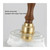 Modern Single Glass Led Chandelier for Dining Room Ceiling Indoor Lighting