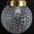 American Light Luxury Glass Chandelier E27 1-lamp - - Brass Ceiling Pendent Lamp Bedside Porch Long Line Luminaire Adjustable Indoor Lighting,for Hall