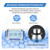 Ultrasonic Cleaner, Ultrasonic Cleaning Machine, Cleaner 6L Knob Digital Control Panel 150W Heating Timer Deaerator Bath PCB Metal Parts,Jewelry Cleaning