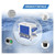 Ultrasonic Cleaner, Ultrasonic Cleaning Machine, Cleaner 6L Knob Digital Control Panel 150W Heating Timer Deaerator Bath PCB Metal Parts,Jewelry Cleaning
