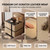 PTAIESIAN Nightstand Bedside Table with Drawers Modern Bedroom Furniture