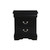 Sleek Black Nightstand