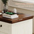 knoworld Nightstand with Charging Station, 3 Drawer Night Stand Set of 2
