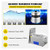 Ultrasonic Cleaner Portable Dish Washer, Deep Cleaning for Dishes, Jewelry, Glasses, Efficient Home Appliance, 22L Capacity, 1.3L to 30L Options