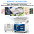 40kHz Ultrasonic Jewelry Cleaner with Heater & Timer - 4.5L Degassing Machine for Jewelry, Retainers, Auto Parts, Tools - Professional Ultrasonic Cleaning Solution