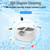 Industrial Ultrasonic Cleaner with Heater, 2.5L Capacity, Digital Display, 5 Timers - Ideal for Jewelry, Watches, Dental Instruments, Electronics & Professional Cleaning Solutions