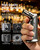 Whiskey Smoker Kit with Torch: Soccer Ball Shaped Wood Smoker, 8 Flavor Wood Chips & 2 Glasses - Old Fashioned Smoker Kit for Cocktail Bourbon Drinks - Birthday for Men Dad(No Butane)