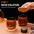 Whiskey Smoker Kit with Torch - Old Fashioned Cocktail Smoker Kit with Bourbon Glasses, 6 Flavors Wood Chips, Birthday Gift for Men, Dad, Whiskey & Bourbon Lovers (No Butane)
