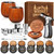 Bourbon & Whiskey Smoker Kit – 6 Wood Chip Flavors,2 Charred Wooden Whiskey Glasses for Cocktail Smoke Infuser – Premium Men’s Gift Set for Birthday, Dad, Husband(NO Butane)