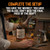 Whiskey Cocktail Smoker Kit with Torch, Butane, Old Fashioned Syrup and 8 Wood Chip Flavors – Premium USA Oak Smoker Kit with Aged and Charred Old Fashioned Mix – Handcrafted Bitters, Orange, Cherry a