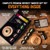 Personalised Whiskey Smoker Kit with Torch & Butane with Oak Wood Chips