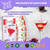 Martini Cocktail Kit, Stainless Steel 2-Piece Shaker Set, Bartender Kit Gift