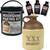 Man Can DIY Moonshine Making Kit - Create Your Own Rich, Smooth Moonshine At Home - Includes 750ml Glass Moonshine Jug, Apple Pie, Cherry and Peach Essence Flavorings