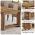 Tribesigns 86.61-Inch Narrow Long Dining Table for 6, Modern Kitchen Table