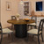 PeacefulHues 47 Inch Round Dining Table