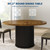 PeacefulHues 47 Inch Round Dining Table