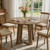 Tribesigns Round Dining Table for 4-6 People, 47-Inch Kitchen Table