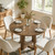 Tribesigns Round Dining Table for 4-6 People, 47-Inch Kitchen Table