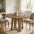 Tribesigns Round Dining Table for 4-6 People, 47-Inch Kitchen Table