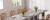 Homhougo Modern Dining Table, Gray