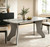 Garvee Antler-Shaped Dining Table for 4-6 People, Rectangular Kitchen Table