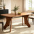 Garvee Antler-Shaped Dining Table for 4-6 People, Rectangular Kitchen Table