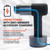 Sharper Image Powerboost Pro+ Heat & Cold Therapy Deep Tissue Massage Gun