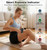 LOFTILLA Mini Massage Gun with Heat, Soft Non-Slip Silicone Grip, 6 Speeds