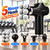 JOYSUWERUN Massage Gun with Wide-Coverage Head, Compact Yet Powerful Deep Tissue Massage Gun & Portable Massager Gun for Home and Travel