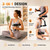 Massage Gun with Heat & Extension Handle, 12 Speeds, Detachable Design