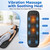 comrelax Full Body Massage Mat with Heat, Vibration Massage Mattress Pad with Lumbar Support Cushion, Foldable Massage Mat for Bed, Sofa & Floor, Relaxation & Comfort
