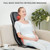 Snailax Shiatsu Neck & Back Massager with Heat Chair Pad Kneading Massage