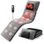 Himouta Full Body Massage Mat with Heat, Detachable 3D Neck Massager, Grey Premium Plush Foldable Heated Pad for Back and Thighs, Stress Relief Home Office