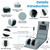 KOCASO Full Body Massage Mat with Heat, Electric Heated Massage Pad Cushion