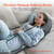 CuPiLo Heated Massage Mat for Bed, Back Massager with Heat & Vibration