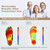 FREATECH Foot Massage Acupressure Mat with Massage Balls for Foot Pain & Plantar Fasciitis Relief, Zoned Reflexology Pressure Point Mat for Sitting & Standing, Safe Food-Grade Silicone, 22'' x 13''