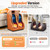 Beloving Full Body Massage Mat with Calf Vibration Foot Roller Massager