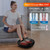 COMFIER Massage Mat Full Body with Movable Shiatsu Neck Massage Pillow, Shiatsu Foot Massager with Heat, Vibration,Rolling Compression Feet Massager Machine for Plantar