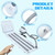 Bubble Bath Spa Mat, Massage Pad with Remote Control PillowUS Plug