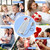 SHUIMEIYAN Bubble Bath Massager Mat with Ambient Light & Remote Control