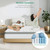 Novilla Twin Size Mattress, 10 Inch Hybrid Mattress in a Box, Comfort Sleep|Pocket Innerspring Pillow Top Mattresses for Motion Isolation, Pressure Relief & Edge Support, Medium Firm, CertiPUR-US