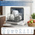Automatic Countertop Dishwasher No Hookup Needed for Apartments & RVs