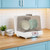 Portable Countertop Dishwasher with Built-in Tank, 360° Rotating Spray, 3 Washing Modes, Large Capacity for 4-5 Place Settings, Ideal for Apartments, Dorms, RVs