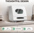 RKUVPAE 1200W Countertop Dishwasher 5 Washing Program with Water Tank Leak-Proof Dry Portable Dishwasher Compact & Convenient Mini Dishwasher for Kitchen,Office,RV