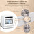 Portable Countertop Dishwasher - Space Saving Fully Automatic Machine with 3 Customizable Cleaning Modes (Standard, Fast, Delicate, Energy Saving) (Premium version for 8 people)